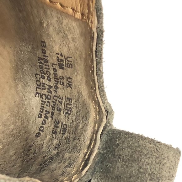 Franco Sarto Cole Gray Suede loafers Womans size 7.5M - Picture 10 of 10